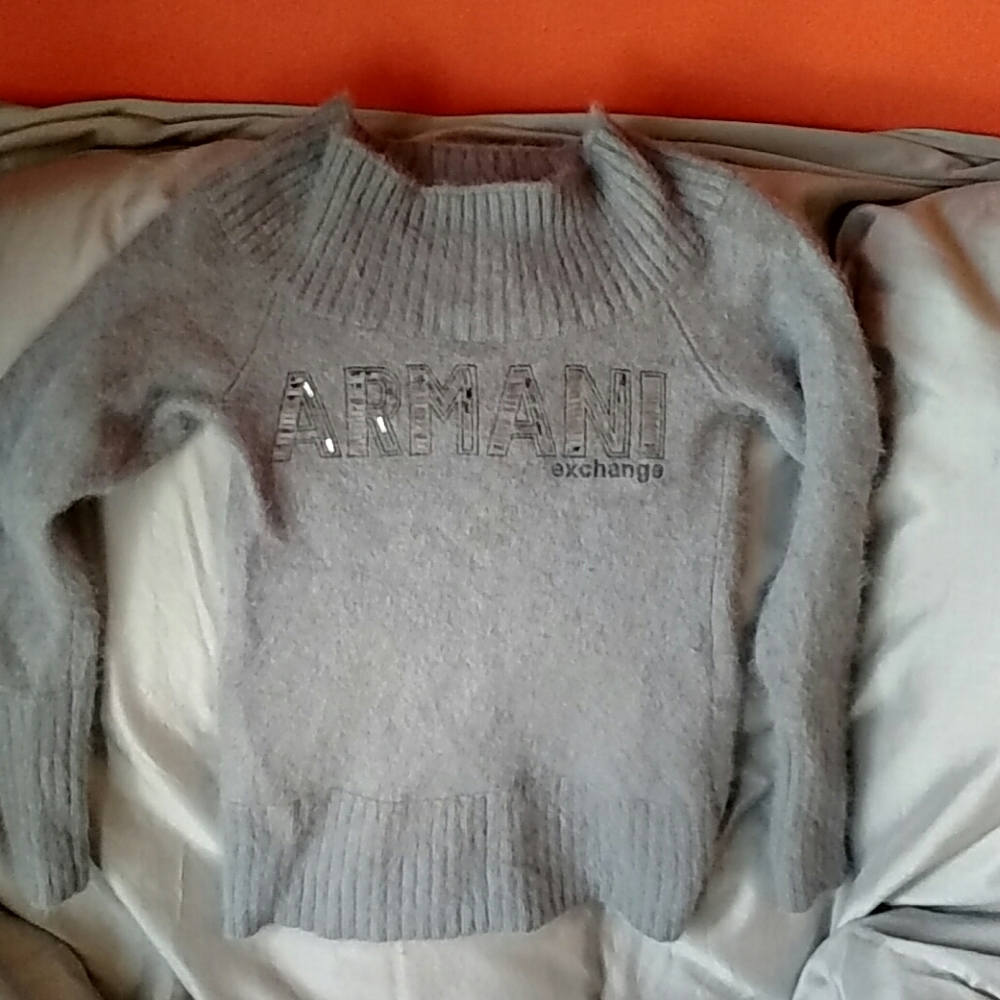 Armani exchange grey sweater.